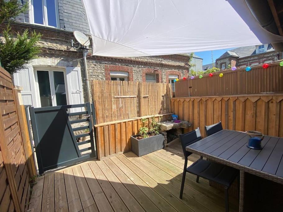 Yport, Maison De Pecheur Avec Jolie Terrasse. Экстерьер фото